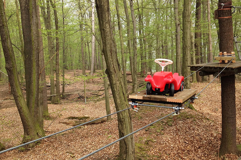 Kletterwald Parcours Bobbycar